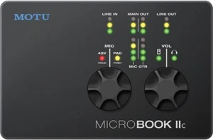 MOTU MicroBook IIc USB 2.0 Digital Audio Interface for Personal Studio Recording - Picture 1 of 5