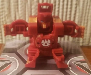 Bakugan Battle Brawlers Zoack Red Pyrus Deka Trap Block - nur Figur ohne Karte - Bild 1 von 12