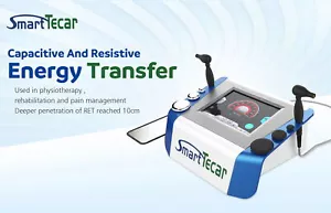 CET RET Therapy Pain Relief Physio Smart 448khz Tecar Physiothearpy Machine - Picture 1 of 17