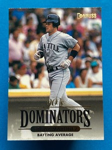 1994 Donruss 90's Dominators Batting Average Edgar Martinez #4