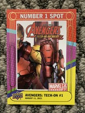 Avengers: Tech-On #1 2021-22 UPPER DECK MARVEL ANNUAL NUMBER 1 SPOT CARD #N1S-19