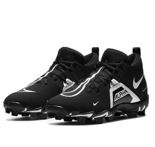Preços baixos em Nike Alpha Menace 3 Shark Wide Black White | eBay