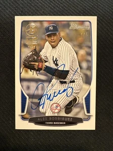 2024 Bowman Buyback Alex Rodriguez Auto **4/5** from 2013 Bowman - NY Yankees - Picture 1 of 8