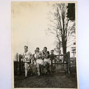 Foto b/n corsa cross country internazionale  anni 30 - Imagen 1 de 2