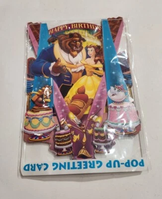 WALT DISNEY POP-UP VINTAGE BIRTHDAY GREETING CARD IN ORIGINAL PACKAGING - Image 1 of 4