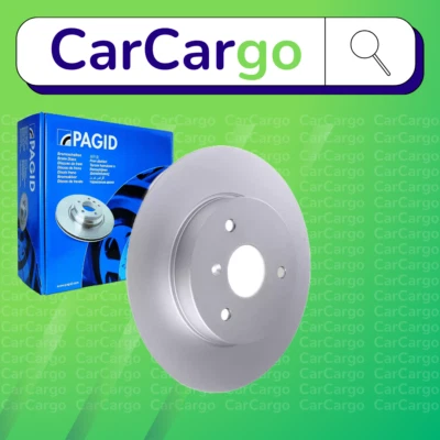 Pagid Solid Front Brake Discs Pair For Smart Roadster 0.7 2003-2005 280 mm - Image 1 of 4