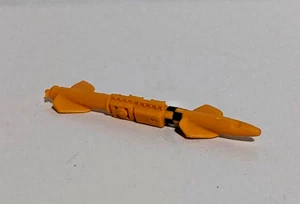 De colección 1990 GI Joe Cobra Piraña Barco Amarillo Torpedo Misil Repuesto - Imagen 1 de 13