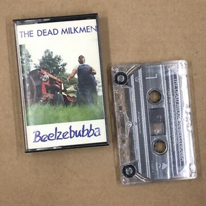 DEAD MILKMEN Cassette Tape 80s Punk BEELZEBUBBA USA ENIGMA RECORDS RELEASE - Picture 1 of 7