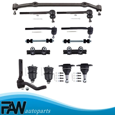 适用于 GMC S15 Oldsmobile Cutlass 球接头摇杆 领带杆 中心链接 14 件 — 第 1/4 张图片