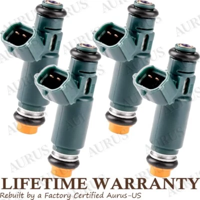 x4 Inyectores de combustible OEM DENSO para Nissan Altima Sentra 2002-2007 2,5 L 195500-4390 Foto 1 de 4