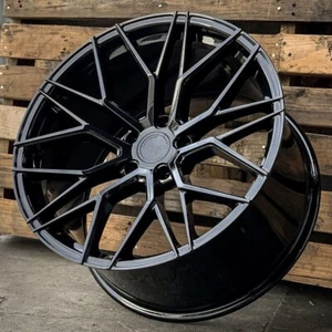 24x10 Avant Garde M520R Wheels For Mercedes G wagon G500 G550 G55 Gloss Black - Picture 1 of 6