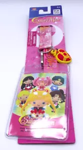 Sailor Moon Super - Cordón Fuera de Impresión con Porta Insignia y Acento Broche - Nuevo - Imagen 1 de 3