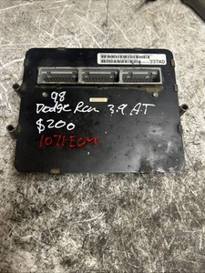1998 3.9L Dodge Ram 1500 Computer PCM ECU 56046337AD #1071ECM - Foto 1 di 4