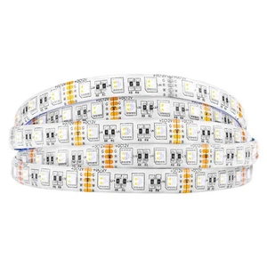 5050 RGBW RGB+Warm White(2700K-3000K) 4 Colors in 1 LED Tape Light DC12V 5m 1... - Picture 1 of 7