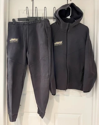 Nike Tech JMU James Madison Dukes Team Issued Basketball Set Tagged As XL - Read - Image 1 of 4