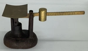 Antigua escala Fairbanks Slide to Balance 4.5" H X 10" L X 3.5" W LATÓN HIERRO FUNDIDO - Imagen 1 de 15