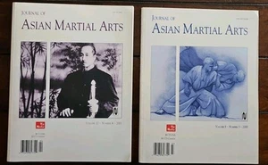 Lot of 2 Journal of Asian Martial Arts Vol 9 #3 2000- Vol 10 #4 2001 - Picture 1 of 7