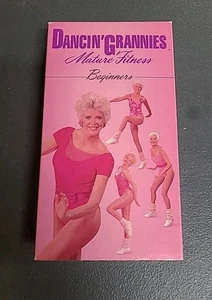 1989 Dancin' Grannies Mature Fitness Beginners Exercise VHS Tape - Picture 1 of 3