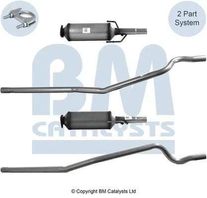 BM CATALYSTS PARTIKELFILTER DPF EURO 4 passend für OPEL COMBO | BM11019 - Bild 1 von 1
