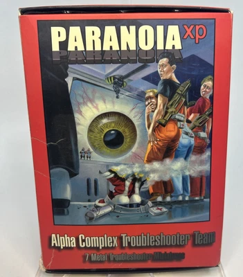 Mongoose Paranoia XP Alpha Complex Troubleshooter Team MGP RPG D&D Roll Play - Image 1 of 4