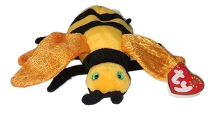 NMT* Ty Beanie Baby - BUZZIE the Bumble Bee (6.5 Inch) MWNMTs Stuffed Animal Toy - Picture 1 of 11