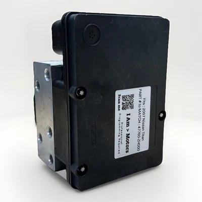 Módulo de bomba de freno ABS reacondicionado Nissan Titan 2007 5,6 L A/T | 47660-ZH000 Foto 1 de 4
