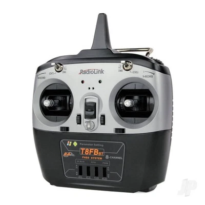 8 Channel 2.4GHz Full Range Transmitter & Receiver (Mode 2) Radio Link T8FB  - Image 1 of 4
