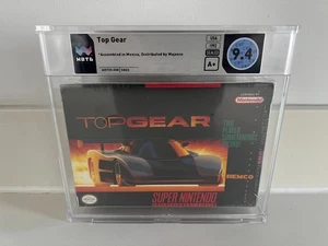 Top Gear (SNES, Super Nes) WATA 9.4 A+ New Sealed Graded VGA CGC PSA 1st Print - Picture 1 of 4