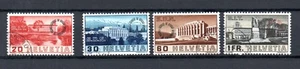 Switzerland 1938 set service BIT/ILO stamps (Michel 53/56) used - Picture 1 of 2