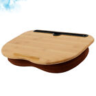  Tablet Holder Stand Bamboo Serving Tray Laptop Mounts Wooden