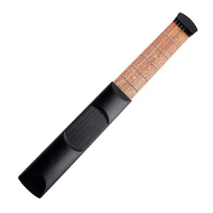 Kieszonkowa gitara basowa narzędzie do ćwiczeń 6 strun 6 progów gadżet trener akordów U7R7 - Zdjęcie 1 z 10