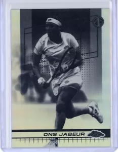 2024 Topps Chrome Tennis Ons Jabeur Negative Refractor Parallel #44 - Picture 1 of 2