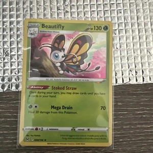 Beautifly 8/196 Lost Origin Holo Rare Pokemon Card TCG 008/196 Pokémon - Picture 1 of 2