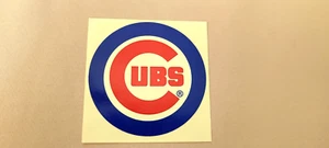 Chicago Cubs 3 x 3 inch Decal Sticker - Picture 1 of 3