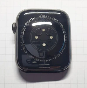 Back Cover Posteriore per Apple Watch Acciaio INOX 6 Cellular LTE 44mm Grafite - Afbeelding 1 van 1