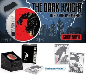 2016 SILVER BATMAN THE DARK KNIGHT RETURNS 2 oz. COIN - Picture 1 of 6