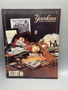 Anuario oficial de béisbol de los Yankees de Nueva York 1989 40 aniversario - Imagen 1 de 9