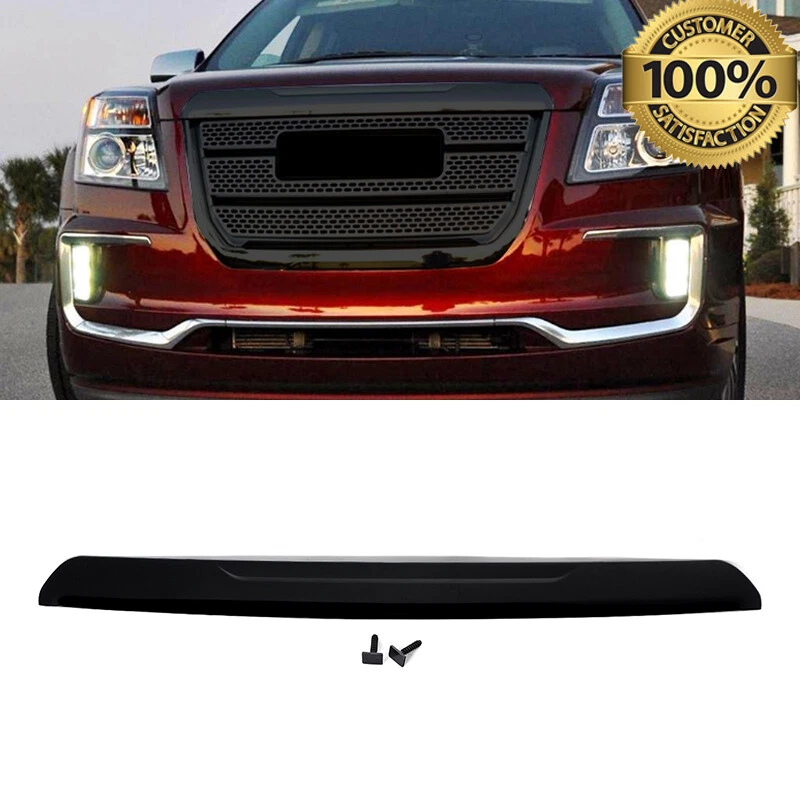 Front Bumper Hood Molding Trim Gloss Black New Fit GMC Terrain SLE SLT 2016-2017 Foto 1 de 4