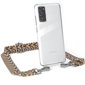 Łańcuszek na telefon komórkowy do Samsung Galaxy S20 FE / 5G Boho Case Etui Band Jasnobrązowy / Brązowy - Zdjęcie 1 z 7