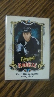 Paul Bissonnette Rookie Upper Deck Champs 2008-09 UD RC #127 BizNasty NM-Mint+ - Image 1 of 4