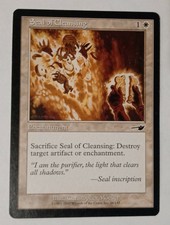 MTG Seal of Cleansing Nemesis Regular Common
