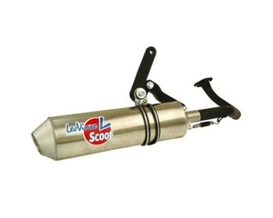 Auspuff LEOVINCE Scoot Edelstahl für China GY6 QMA /QMB139 4T 50ccm Roller - Bild 1 von 2