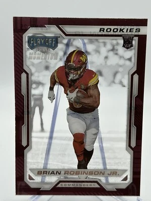 2022 Panini Chronicles Playoff Momentum Brian Robinson Jr. RC #PMR-25 - Image 1 of 2