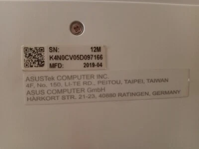 ASUS VIVOBOOK BIANCO RAM 4G PROCESSORE INTEL CELERON N 1.04GhZ WINDOWS 10  - Immagine 1 di 4