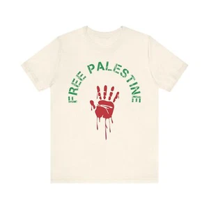 Free Palestine T-Shirt Gaza War Shirt Protest Palestine Invasion Anti-Zionist - Picture 1 of 5