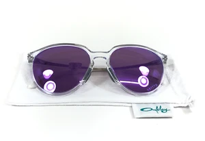 Oakley Sunglasses Sielo OO9288-0757 Polished Chrome Frames w Prizm Violet Lenses - Picture 1 of 14
