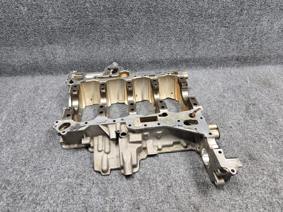2013-2018 AUDI S6 4.0L V8 TURBO ENGINE CYLINDER BLOCK CRANKSHAFT HOUSING OEM - Image 1 of 4