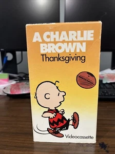 A Charlie Brown Thanksgiving VHS Videocassette - Picture 1 of 6
