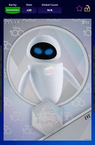 9 Digital Topps Eve Cards, Digital Cards. READ DESCRIPTION! - Picture 1 of 9