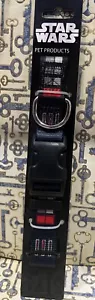 Buckle Down Star Wars Pet Products Dog Collar Darth Vader Utility Belt MEDIUM - Picture 1 of 4